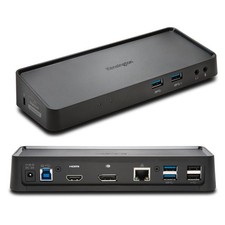 Kensington USB 3.0 Dual Display Docking Station, Dual 2K at 60Hz, 85W PD, Compat
