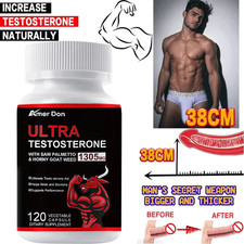 Natural Testosterone Booster - Increase Energy Improve Muscle Strength  Growth