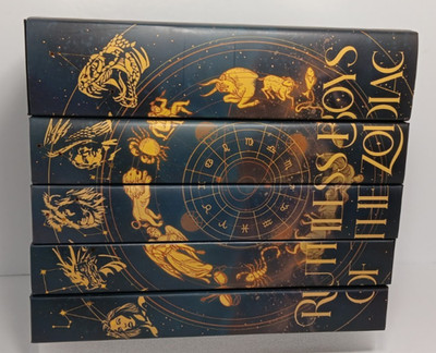 Valenti/Peckman - Ruthless Boys of the Zodiac Books 1-5, Bookish Box Ed., READ
