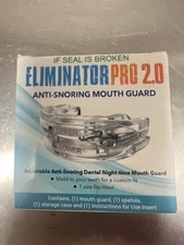 Eliminator PRO 2.0 STOP Snoring Sleep Aid Custom Night Mouth Guard Mouthpiece