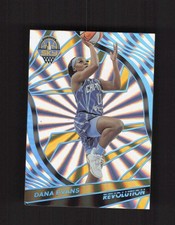 2022 Panini Revolution WNBA #50 Dana Evans Sunburst #/75 RC