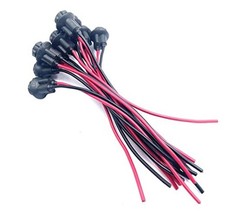 10 Packs T10 168 2827 LED Bulbs Sockets Extension Female Plug Wiring Harness