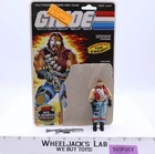 Monkeywrench V1 100% Complete W/Cardback 1986 GI Joe Vintage Action Figure