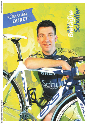 AHOP12-1197-CYCLISME - Sébastien Duret - 2010 Team Bretagne Schuller