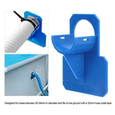 Swimming Pool Pipe Holders Engineering Plastic Water Hose Support Bracket Set