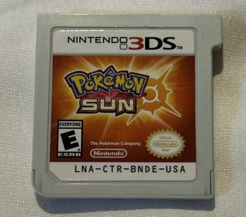 New ListingPokemon Sun - Nintendo 3DS Cartridge Only Tested And Works -