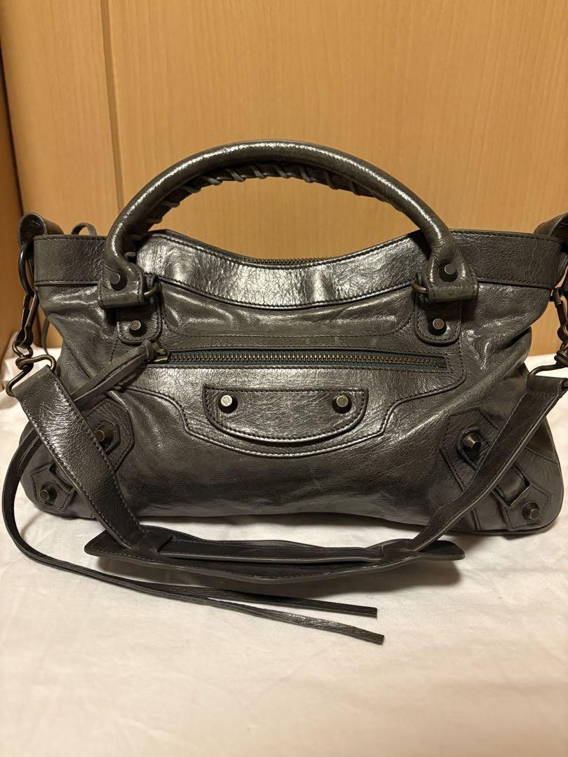 バッグ BALENCIAGA CITY THE FIRST BAG 103208 Balenciaga City The First 103208 Bordeaux Leather 2way