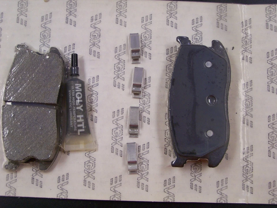 VGX MF297K New Front Brake Pads Kit fits Geo Spectrum Isuzu I-Mark Mazda GLC - Image 3 of 4
