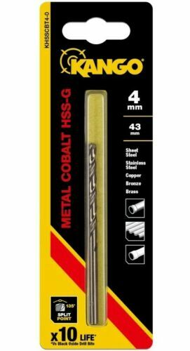 KANGO COBALT HSS DRILL BIT - CHOOSE SIZE