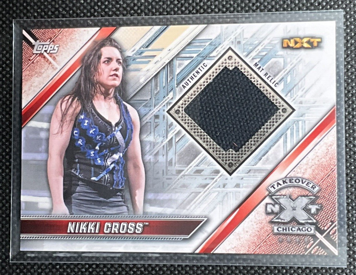 タレントカード ningcokies Nikki Cross #DMR-NC WWE NXT TakeOver Chicago Mat Relic Trading