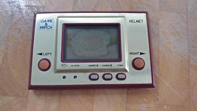 CN-07 ***HELMET*** NINTENDO GAME & WATCH - GOLD boxed!! 1981 | eBay
