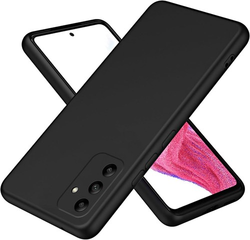 Coque Pour Samsung Galaxy A05S 4G Silicone Noir + Verre Trempe Little