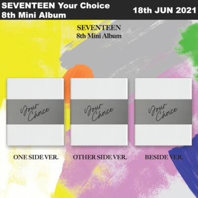 SEVENTEEN Your Choice 8th Mini Album CD+Photobook+Photocard+Etc+Tracking Number