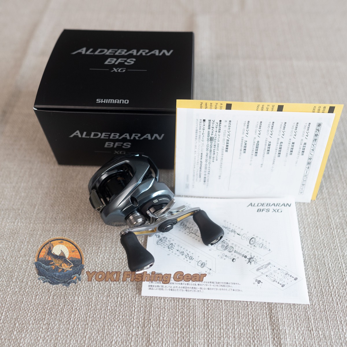 Watch our Product Video-Shimano 22 ALDEBARAN BFS XG RIGHT