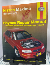 Nissan Maxima 1993 thru 2008 Haynes Repair Manual (Hayne's Automotive Repair ...