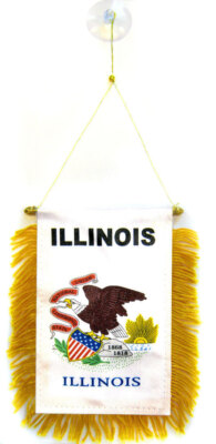 AZ FLAG Fanion Etats-Unis 15x10cm - Mini Drapeau américain - USA 10 x 15 cm spécial Voiture - Bannière