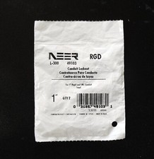 1 package of 2 Neer L-300 Locknuts 49103 for 1 inch rigid and IMC conduit