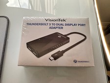 VisionTek Thunderbolt 3 to Dual DisplayPort Adapter