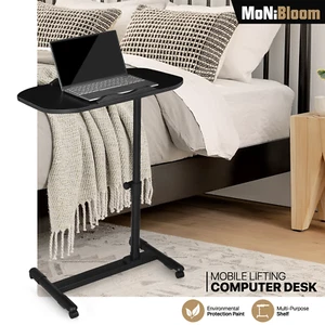 Rolling Bureau d'ordinateur portable Swivel Sofa Bed Food Plateau réglable hauteur Table Stand Home