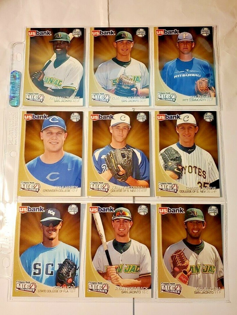 2011 Bryce Harper JUCO World Series Set Incl.Both Inserts Limited to
