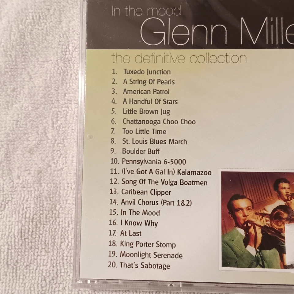 Glenn Miller - Definitive Collection (CD, 2007) New Sealed Music UK In The Mood Foto 3 de 4