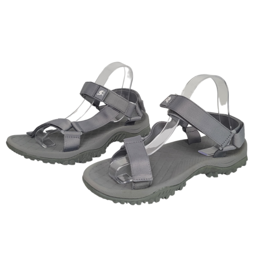 Camel Crown Gray Strappy Sandals Non Slip Hiking Waterproof Outdoor Men's 8 - 第 1/8 張圖片