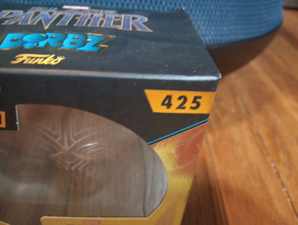 Brilla en la oscuridad Erik Killmonger, Black Panther, Funko Dorbz Foto 2 de 4