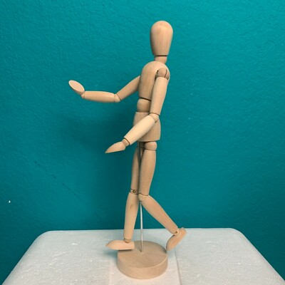 NEW IKEA Gestalta Wooden Mannequin Artist's Human Figurine 13'' Tall
