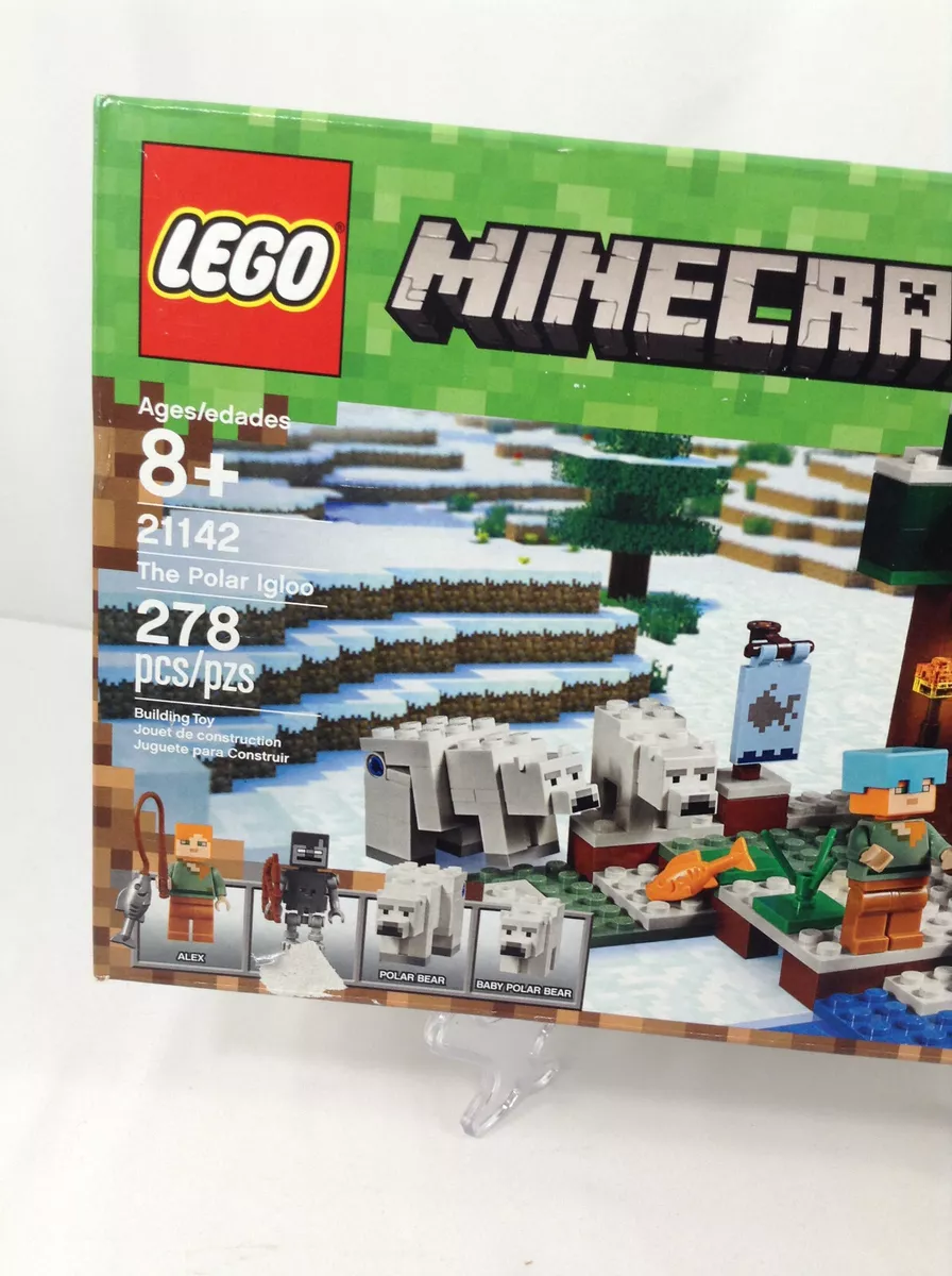 Lego minecraft the cheap polar igloo 21142