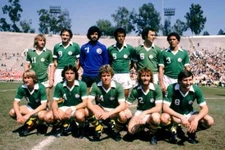 New York Cosmos team group 1978 Football Soccer Historic Old Photo