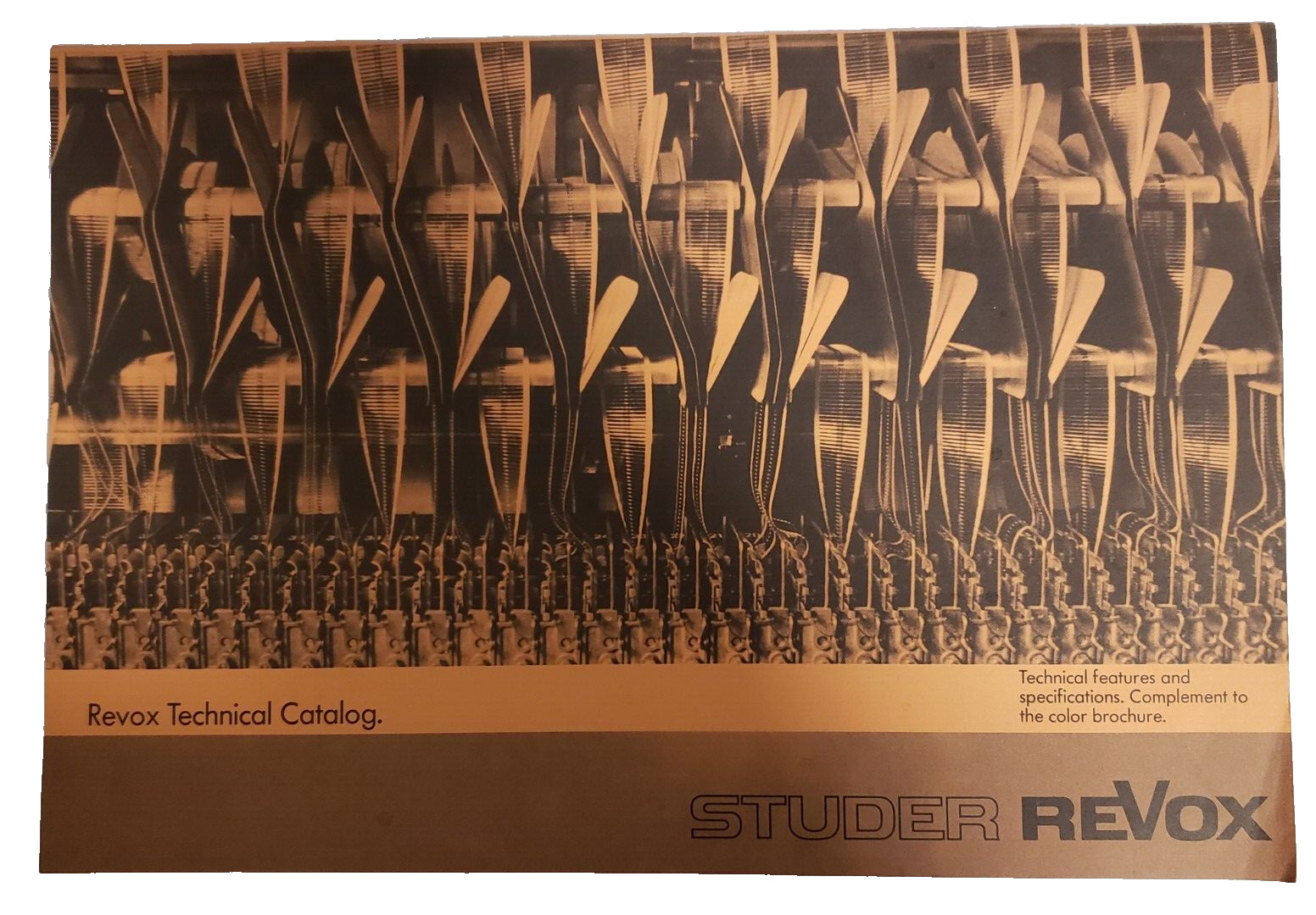 Original Studer Revox Technical Catalog B790 B795 B710 B77 B760 B780 B739 B740