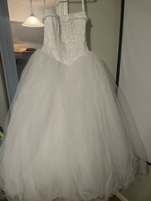 davids bridal wedding dress size 6