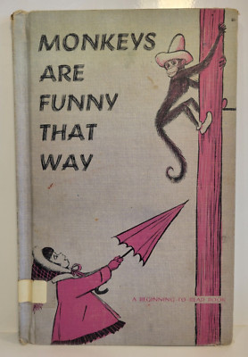 Kock, Dorothy - Monkeys are Funny That Way - 1962 - HC  - Beginning-To-Read-Book