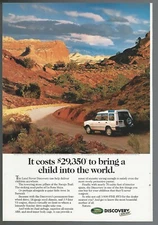 1995 LAND ROVER DISCOVERY advertisement, Land Rover print ad