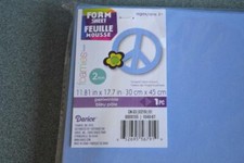 Foam Sheets 11.81x17.7 2 mm Foamies Brand 10 pcs for crafts crafting Periwinkle