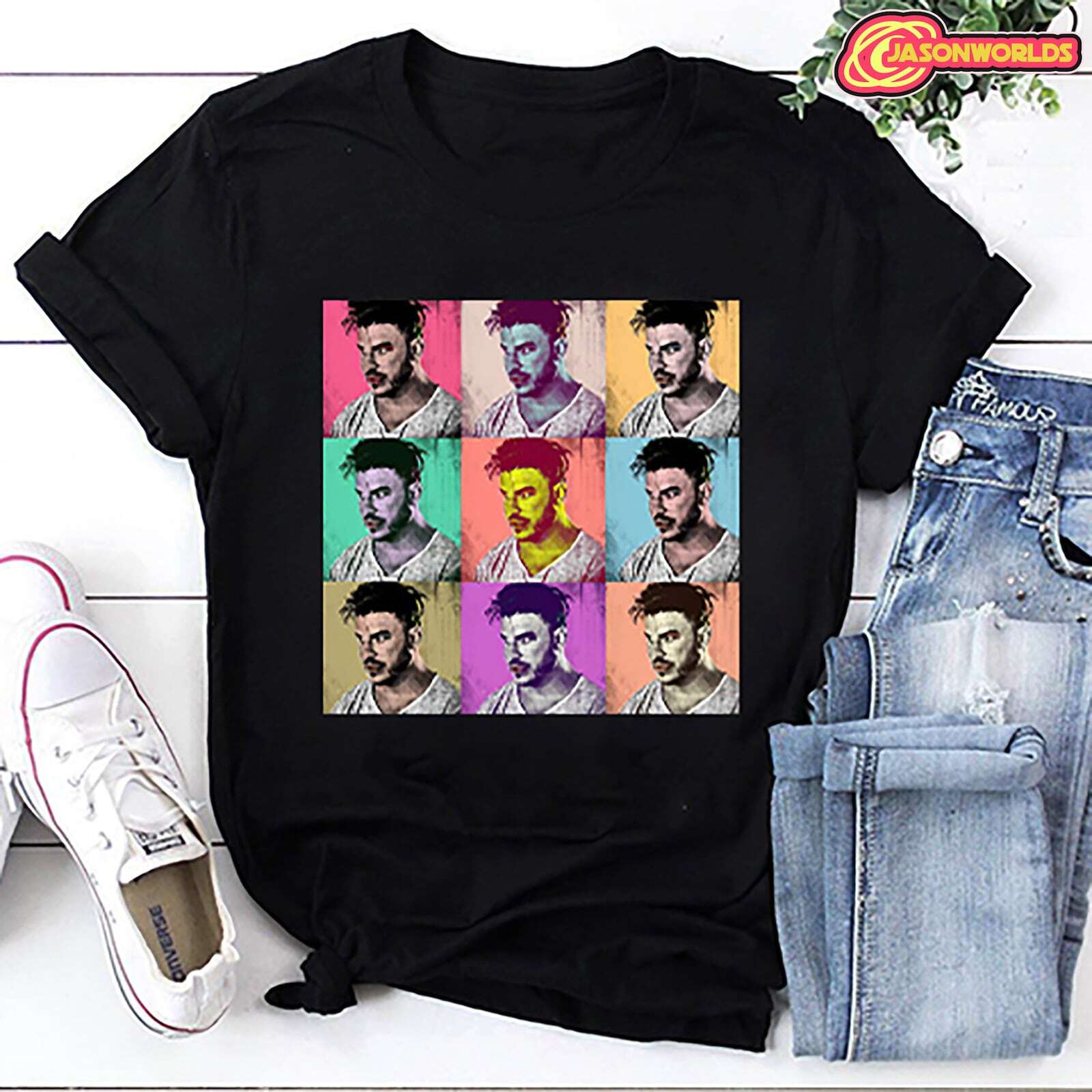 Jax Pop Art T-Shirt, Vanderpump Rules Shirt, Vanderpump Rules Jax Taylor Vintage