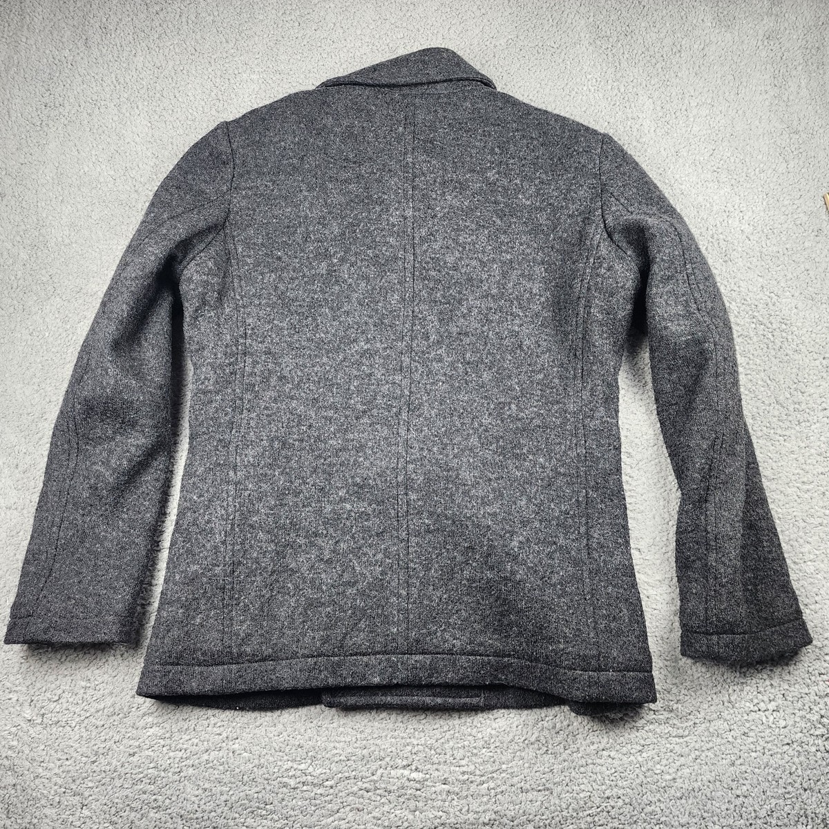 ジャケット・アウター old uniqlo wool half coat gray L Oversized Short Jacket | UNIQLO US