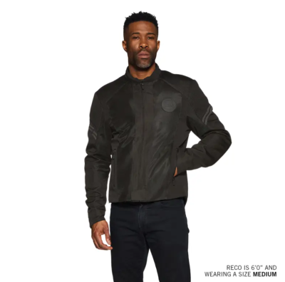 Indian Motorcycle Men's San Pedro Mesh Jacket Black 2864643 | eBay