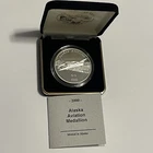 2000 Alaska Aviation Piper PA-31 Nav Proof Coin 1 Troy Oz .999 Fine Silver Round