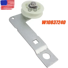 for W10837240 Dryer Idler Pulley NEW With Bracket 