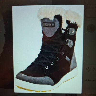 Guggen Mountain Damen Winterstiefel Gr. 37  Echtleder, wie Neu!