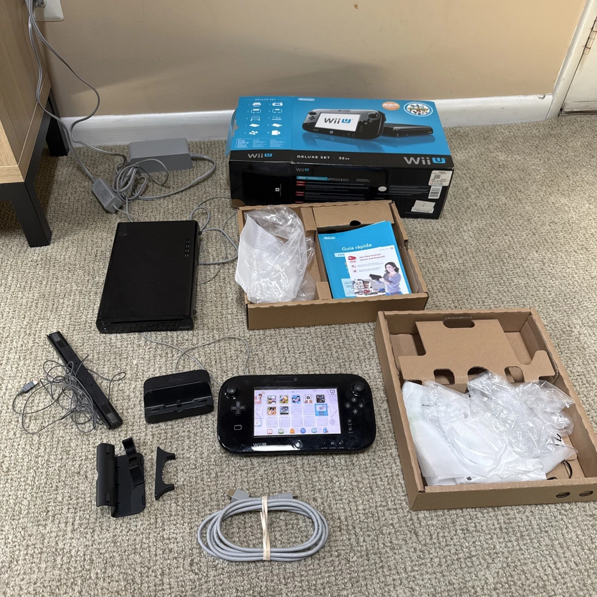 Nintendo Wii U - Deluxe NTSC-U/C Video Game Consoles for sale | eBay