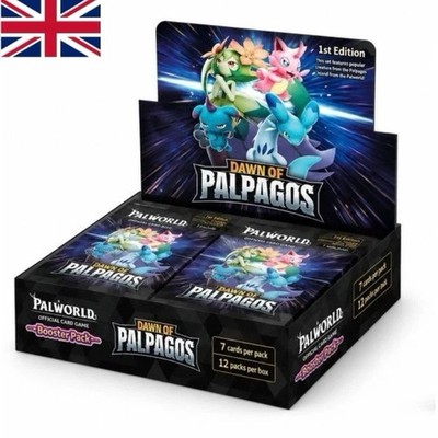 Palworld Dawn Of Palpagos Booster Box Display 2nd Wave Sealed English Presale