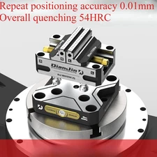 cnc Four-/five axis self centering vise Zero point quick change plate fixture 