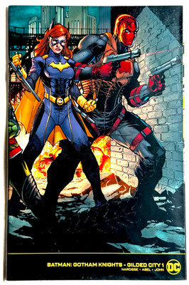 BATMAN GOTHAM KNIGHTS GILDED CITY #1 JIM LEE WRAPAROUND VARIANT 2022 SEALED NM