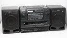 READ DESCRIPTION Vintage Sony CFD-545 Boombox Mega Bass / CD / Dual Cassette