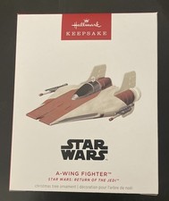 Hallmark Ornament Disney Star Wars A-WING Fighter Return of the Jedi Figure NEW