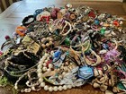 13 Lbs. Vintage & Modern, Some Signed, Costume Jewelry Lot, Crafts.    4 — photo 5