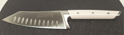 Cangshan Denali 707.5 6'' Santoku Knife 71702 Forged X50CrMoV15 German Stl. White