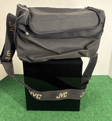 JVC Camcorder/ Camera Zip-Up Nylon Storage Bag- Black